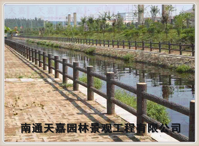 仿木紋樹樁